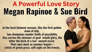 Thumbnail: Megan Rapinoe & Sue Bird: A Powerful Love Story | Learn English Through Their Journey