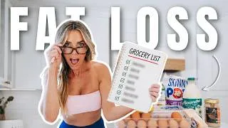 Thumbnail: The EXACT Grocery List You Need to Start Losing Weight (beginner + budget friendly)