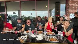 Thumbnail: NFL Legend vs Competitive Eater! Clinton Portis Challenges Raina Huang to $500 Taco Eating Contest