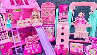 Thumbnail: 11 Minutes Satisfying with Unboxing Barbie Princess Bed & Bedroom Collection Toys Review | ASMR