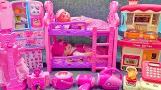 Thumbnail: 12 Minutes Satisfying with Unboxing Barbie Princess Bed & Kitchen Collection Toys Review | ASMR