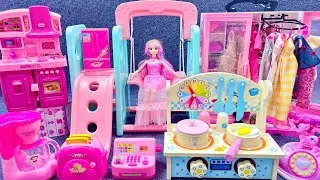 Thumbnail: 10 Minutes Satisfying with Unboxing Barbie Princess Bed & Bedroom Collection Toys Review | ASMR