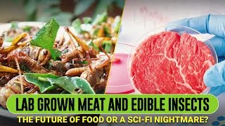 Thumbnail: The Future of Food: Lab Grown Meat & Edible Insects!