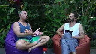 Thumbnail: Stu from Love Yoga Anatomy is interviewed by Escaping Samsara