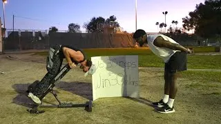 Thumbnail: Beat Me At Back Extensions, Win $100.
