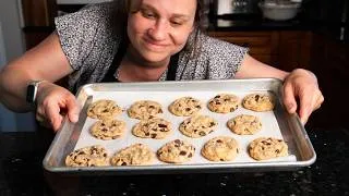 Thumbnail: My Favourite Sourdough Chocolate Chip Cookies