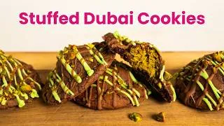 Thumbnail: Amazing Stuffed Dubai Brownie Cookies. Only $1 each to make!