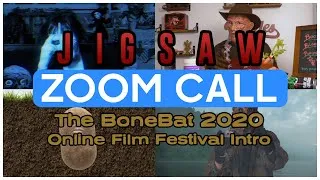 Thumbnail: Jigsaw Zoom Call | BoneBat 2020 Online Film Festival | Lowcarbcomedy
