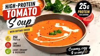 Thumbnail: I Added Cottage Cheese to Tomato Soup... Here's What Happened 👀