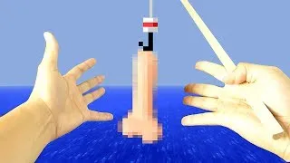 Thumbnail: REALISTIC MINECRAFT - STEVE GOES FISHING
