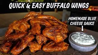 Thumbnail: How to Make Buffalo Chicken Wings and Blue Cheese Sauce