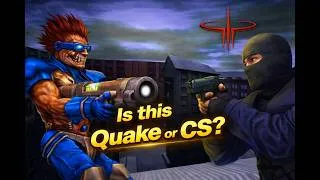 Thumbnail: AM I IN CS 1.6? QUAKE 3 FFA CHAOS ON ASSAULT?!