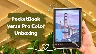 Thumbnail: PocketBook Verse Pro Color | 𝒍𝒐𝒘𝑷𝒐𝒘𝒆𝒓 Unboxing Vlog 🌷