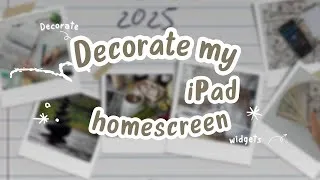Thumbnail: Decorate iPad home screen ✨| March 2025 | Joey's Little Corner
