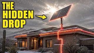 Thumbnail: Your Solar Panels Lose Power Every Winter (Here's Why)