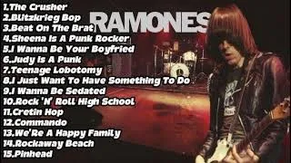 Thumbnail: RAMONES BEST songs of 2025-the best hits the crusher, blitzkrieg bop, beat on the brat...