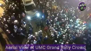 Thumbnail: Aerial (Drone) view of the UMC Grand Rally Crowd 