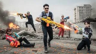 Thumbnail: LTT Game Nerf Guns : SEAL X Warrior Pursues Shadow Syndicate Crime Ring With Nerf Guns