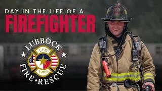 Thumbnail: Day In The Life of a Firefighter | Lubbock Fire Rescue (Station No. 8)