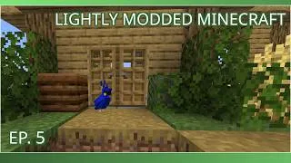 Thumbnail: LIGHTLY MODDED MINECRAFT EP.5 - Chest Organization (in-game music / no-mic)