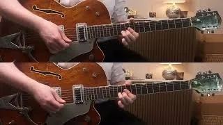 Thumbnail: Dizzy Miss Lizzy - The Beatles (Guitar Cover) - Gretsch Tennessean, Rickenbacker 325 replica