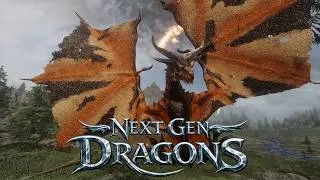 Thumbnail: Fire and Blood Next Gen Dragon VFX and Next Gen Dragons test and showcase
