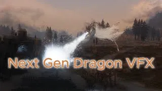 Thumbnail: Next Gen Dragon VFX Skyrim mod Showcase