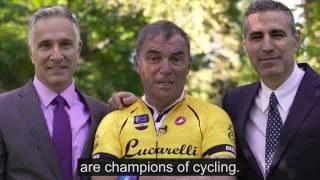 Thumbnail: Bernard Hinault with Lucarelli & Castaldi, LLP.