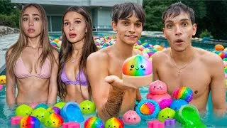 Thumbnail: WE FILLED OUR SWIMMING POOL WITH SQUISHIES!
