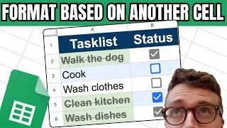 Thumbnail: Conditional Formatting Based on Another Cell