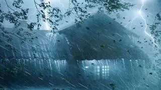 Thumbnail: Thunderstorm Sounds to Beat Insomnia, Sleep Fast | Heavy Rainstorm on Tin Roof & Intense Thunder