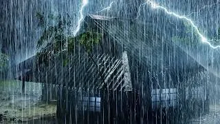 Thumbnail: ⛈️Heavy Rain & Thunderstorm Sounds to Sleep Instantly | Night Rain Thunder on Tin Roof | White Noise