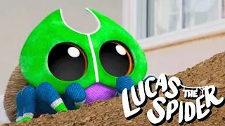 Thumbnail: Lucas the Spider's Mighty Boop Adventure + More Lucas The Spider Cartoons for Kids