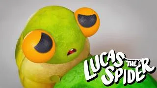 Thumbnail: Lucas the Spider's Jumping Friend Lost His Home + More Lucas The Spider Cartoons for Kids