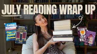 Thumbnail: july reading wrap up | my best reading month of the year✨