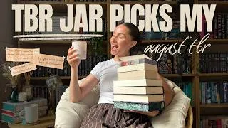 Thumbnail: tbr jar chooses my monthly reads | august tbr 🫙📚✨