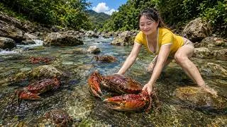 Thumbnail: Harvesting 100Kg Of Giant Crabs To Sell | Amazing Shallow Pond Harvest