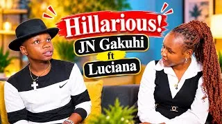 Thumbnail: CRAZY! JN Gakuhi Hillariously Enters Luciana’s Show Live !🙀/ Luciana Creative 