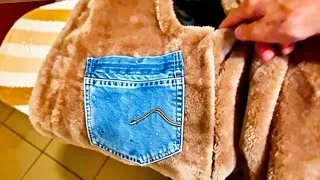 Thumbnail: How to sew pockets inside New Denim jacket using repurposed jeans