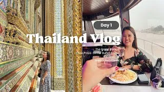 Thumbnail: THAILAND DAY 1 🇹🇭 | The Grand Palace, ICONSIAM & Chao Phraya River Cruise (Bangkok Travel Vlog)