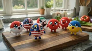 Thumbnail: I Let Tiny Countryballs Make My Dinner… BIG MISTAKE 😂🔥