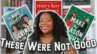 Thumbnail: Romance Hater Reads Christmas Romances | Reading Vlog