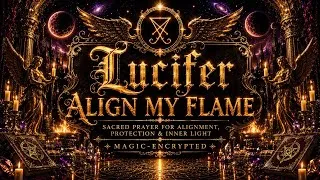 Thumbnail: Lucifer... Align My Flame 🔱 Sacred Prayer for Alignment, Protection & Inner Light | Magic-Encrypted