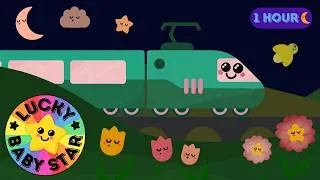 Thumbnail: 1 Hour Brahms Lullaby for Babies - Dreamy Night Train 🌙🚂🌟