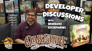 Thumbnail: Lucky Duck Developer Discussions #1 | Oakspire with Grzegorz Szczepański