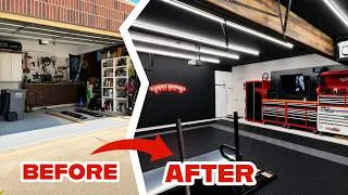 Thumbnail: Building a Showroom Style Garage for $5,000 (Complete Transformation)