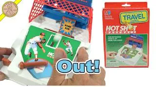 Thumbnail: 1994 Milton Bradley Hot Shot Baseball Travel Game Demonstration