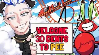 Thumbnail: I tried to be Mr.Krabs in Roller Coaster Tycoon ( I won but at what cost?)