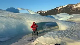 Thumbnail: Practice Session with Ice Rescue Picks - Iceberg Tunnel, Alaska