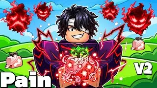 Thumbnail: I UPGRADED Pain Fruit Using the ADMIN PANEL! 😱 | Blox Fruits